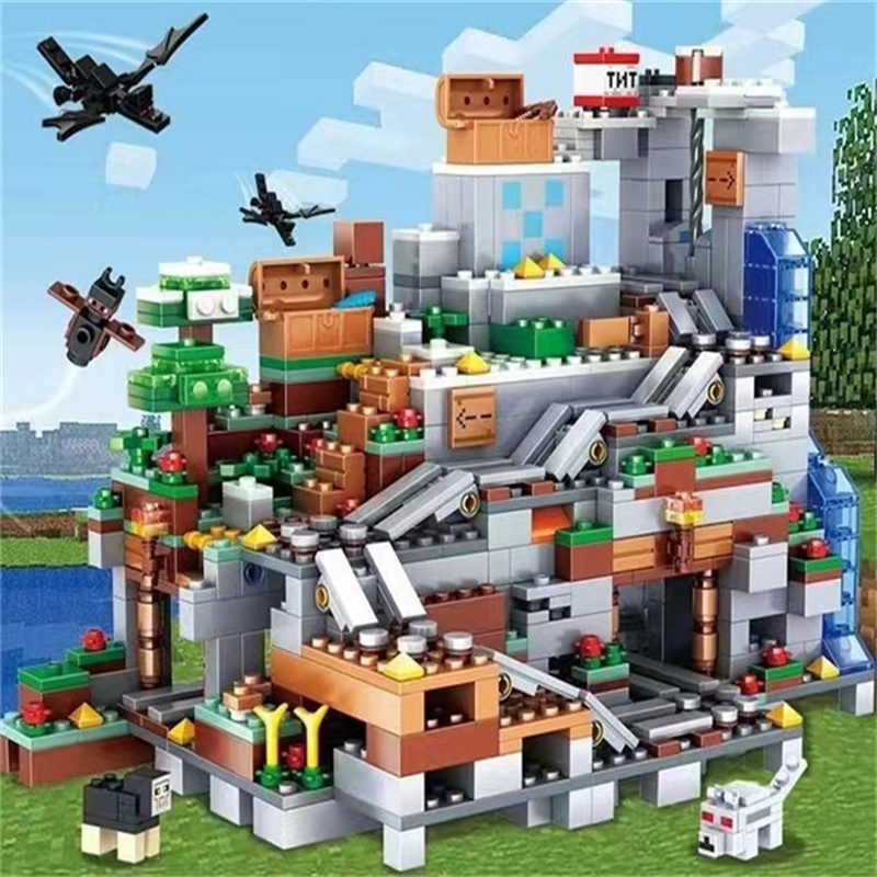 Block - My World Mainan Balok Bangunsusun Model