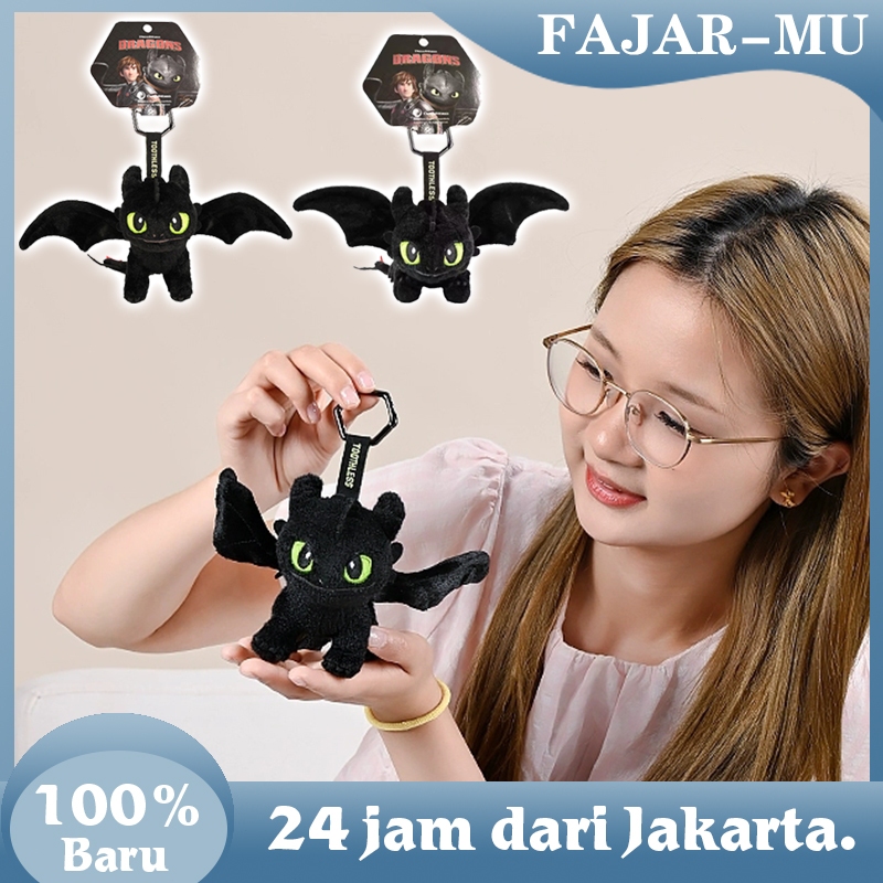 [OFFICIAL LICENSED] Boneka Toothless Collections / Universal Studios Toothless Keychain