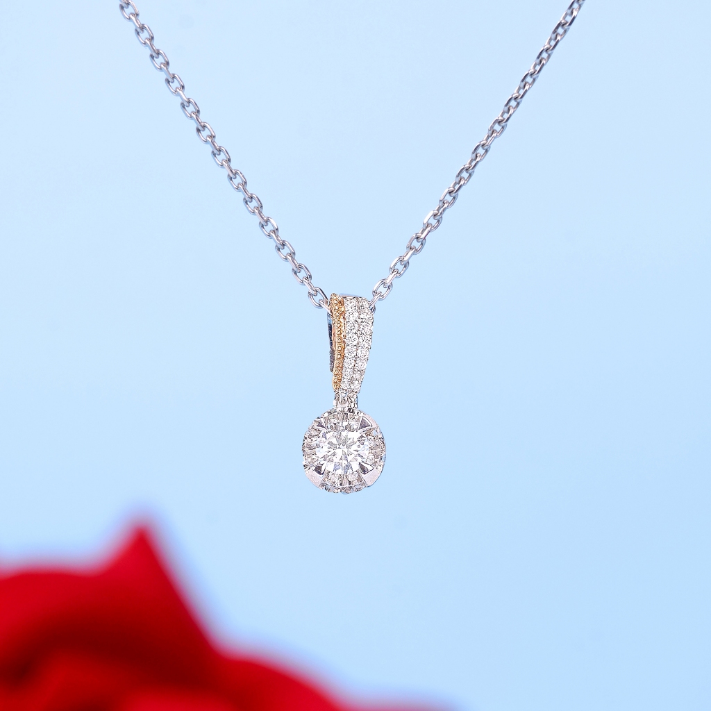 Liontin Berlian Eropa Model Solitaire Jolene Setting - JB Berlian