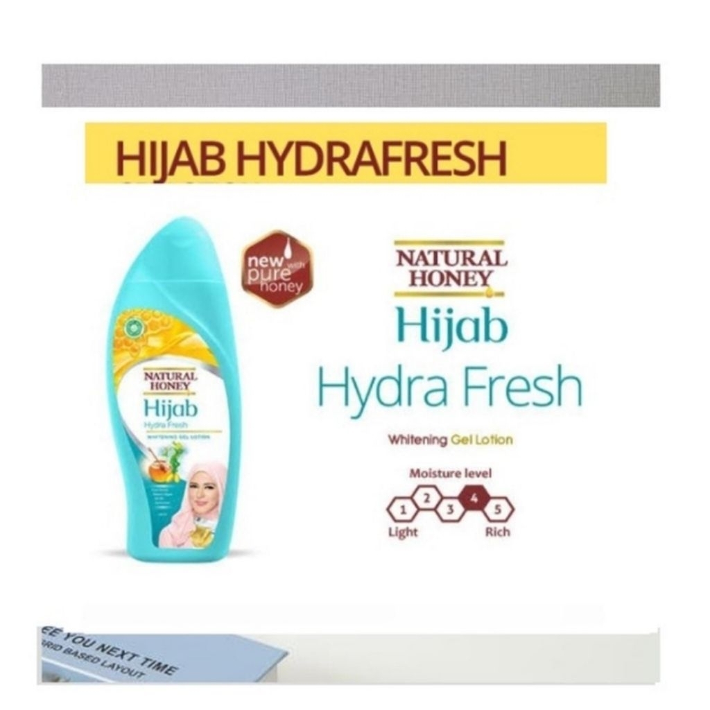 Natural Honey hijab 90 ml hand body lotion