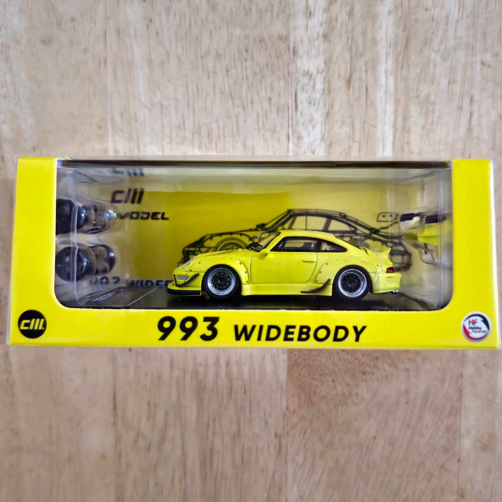 CM Model Porche RWB 993 Widebody Diecast Koleksi Mobil Mainan Mini Scale 1/64 Hotwheels Langka