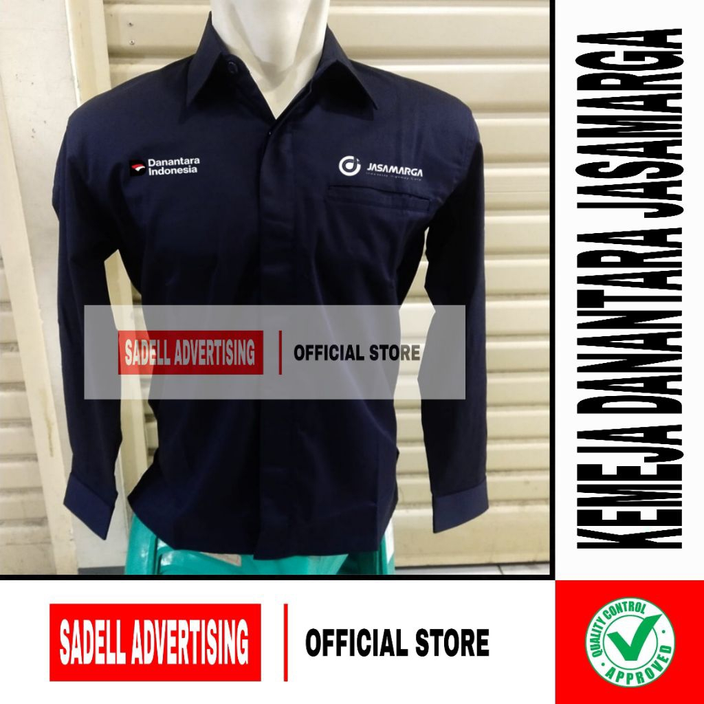 Kemeja Danantara JASAMARGA Seragam Danantara Indonesia JASAMARGA Baju JASAMARGA Danantara Indonesia 