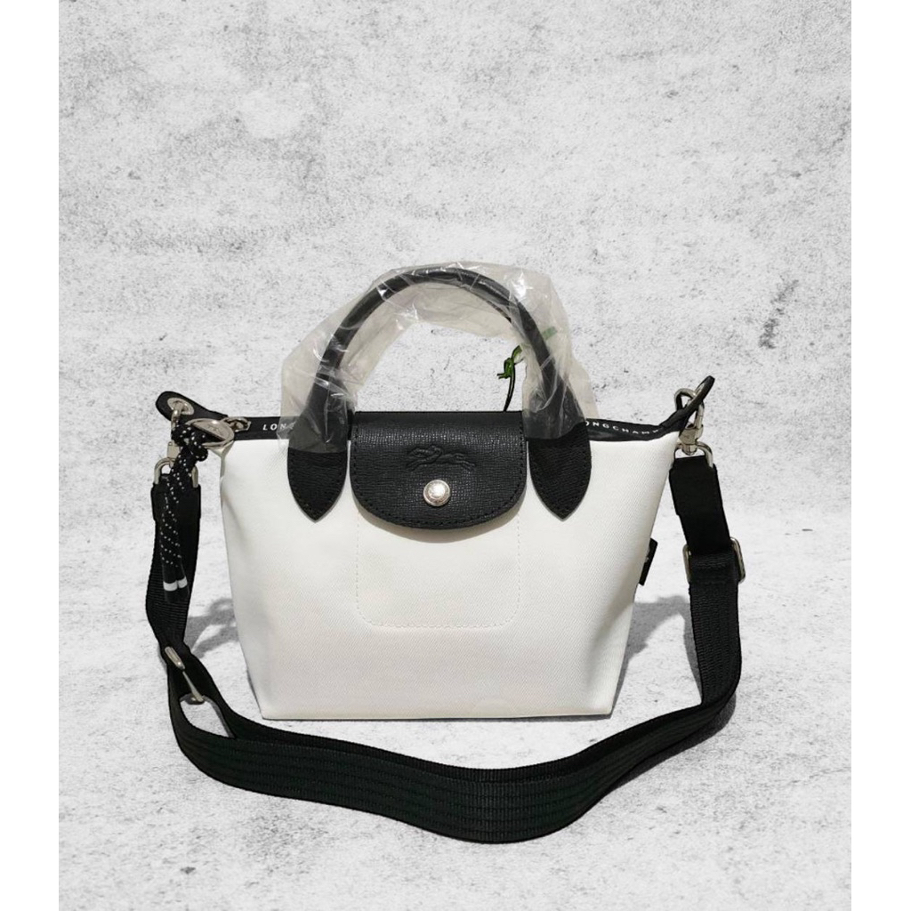 LC LE PLIAGE ENERGY MINI XS CROSSBODY BAG WHITE