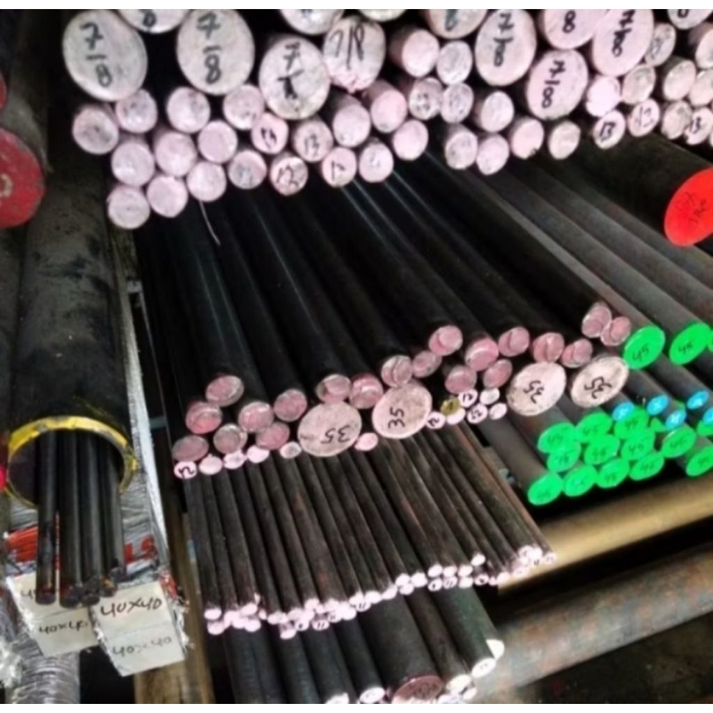 As baja bulat VCL Aisi diamter 20mm x 50 mm