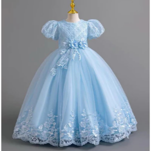 TTB-Gaun natal anak dress pesta anak gaun kembang anak gaun pesta anak gaun-Dress Anak Perempuan / G