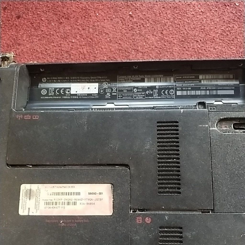 tutup ram HP Pavilion DM4-3115TX Original