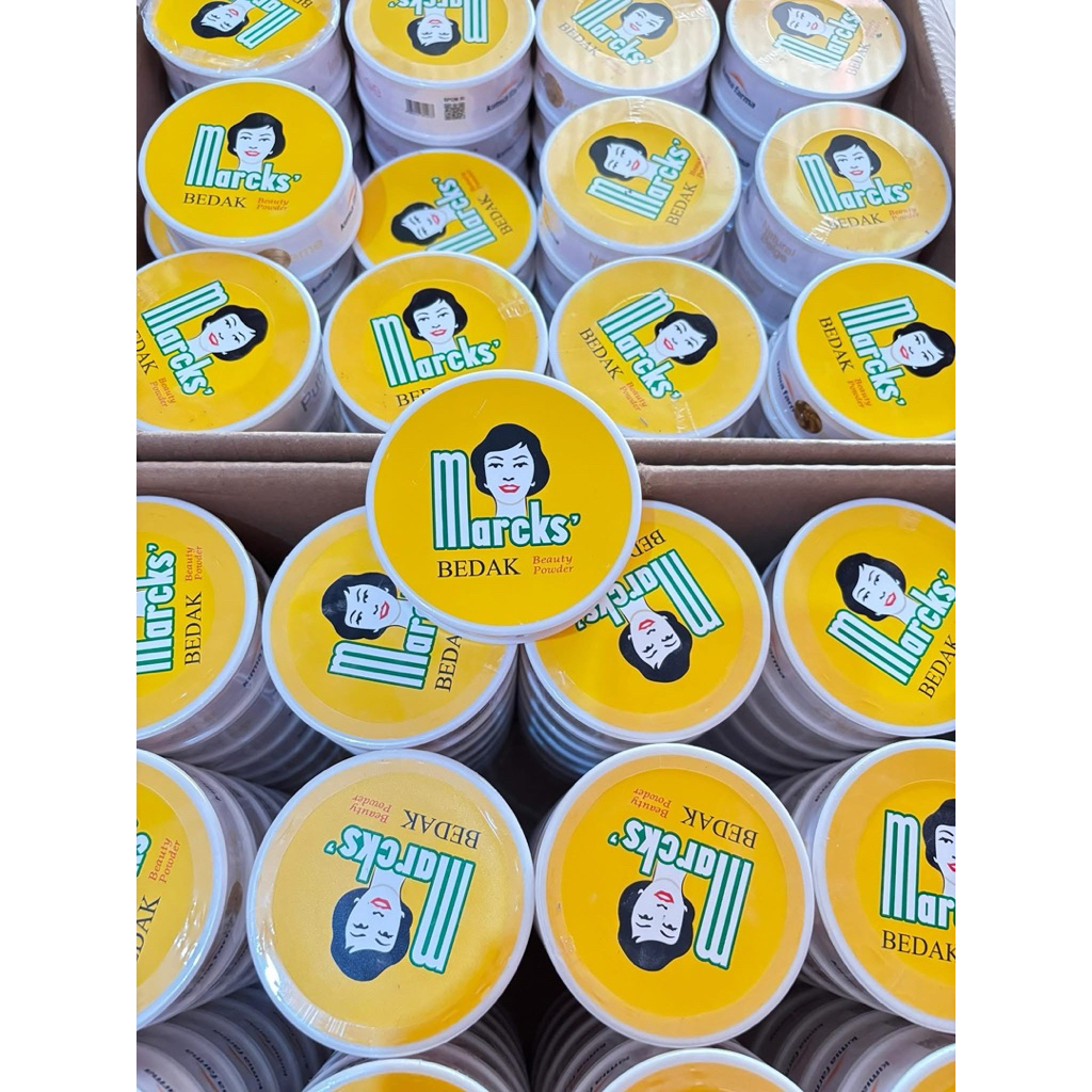 Marcks Beauty Powder / Bedak Marcks Pot