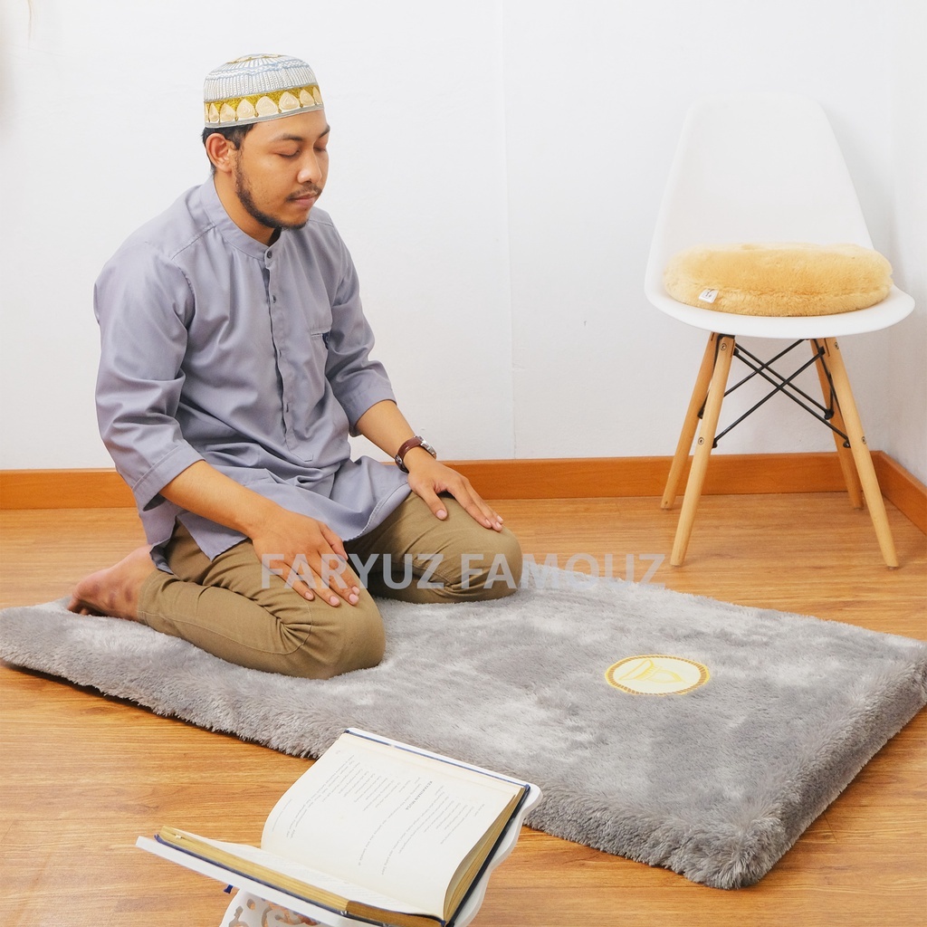 [TERMURAH] [SUPER TEBAL] SAJADAH/SEJADAH BULU TEBAL 5cm Sajadah Turki Rasfur Empuk Murah Tebel Turki