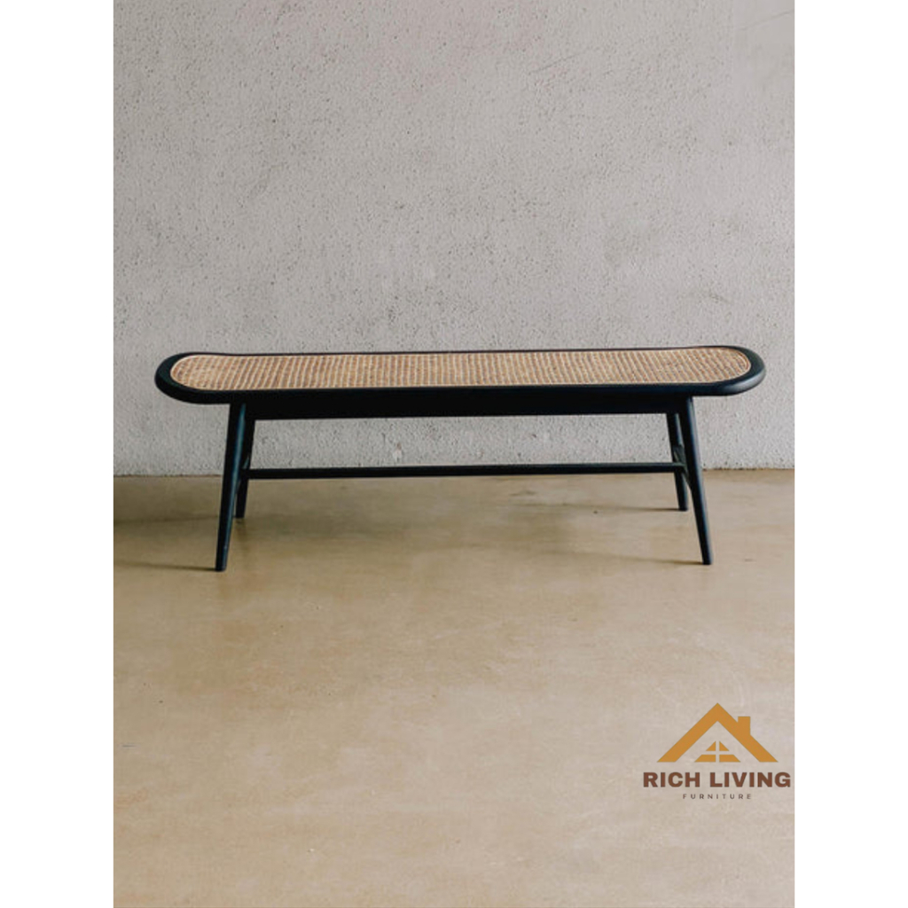 Kursi Cafe Rotan Bench Rotan Bangku rotan