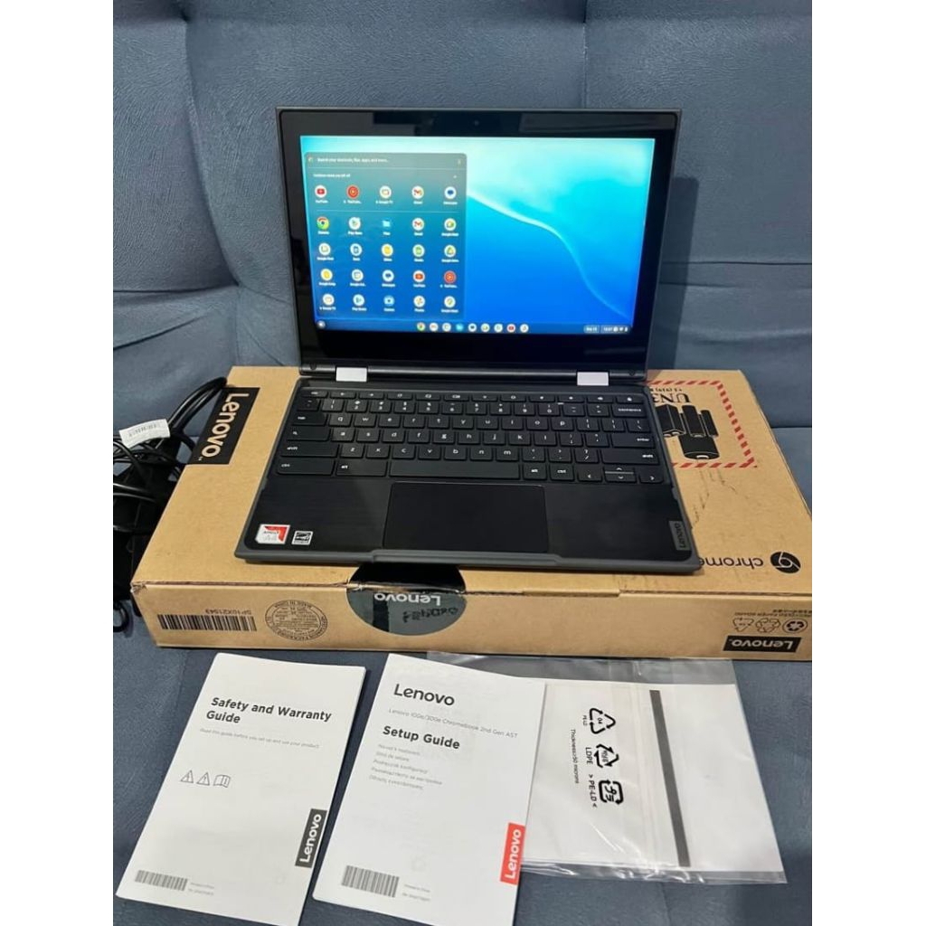 Lenovo E300 Chromebook Touchscreen Dan Tab layar sentuh