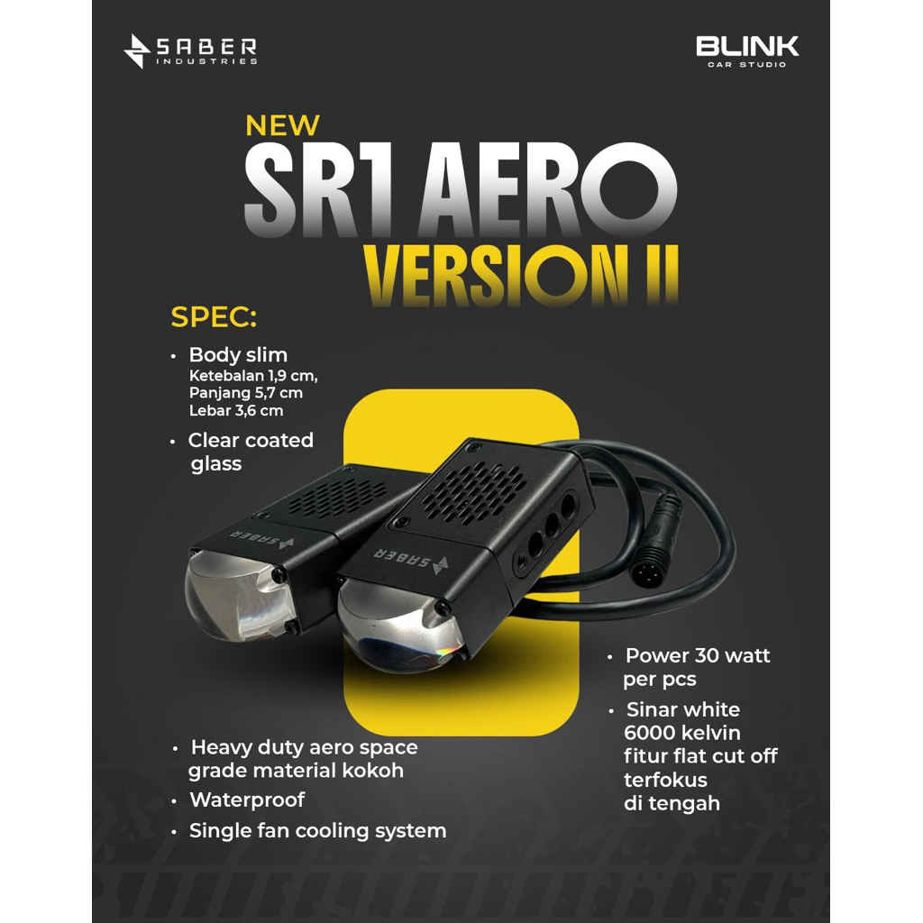 SABER Mini Projie SR Aero