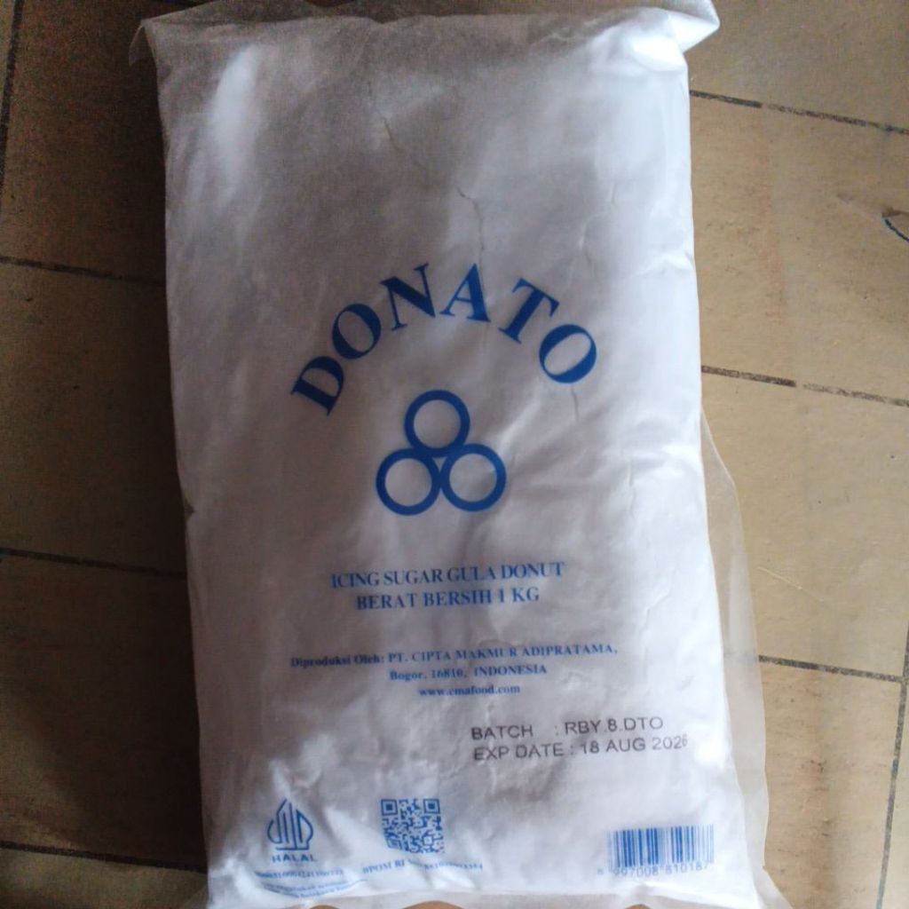 Donato gula dingin/ Donato Gula Dingin – Anti Cair, Stabilizer Cream & Dessert/ Icing sugar/ Gula Do