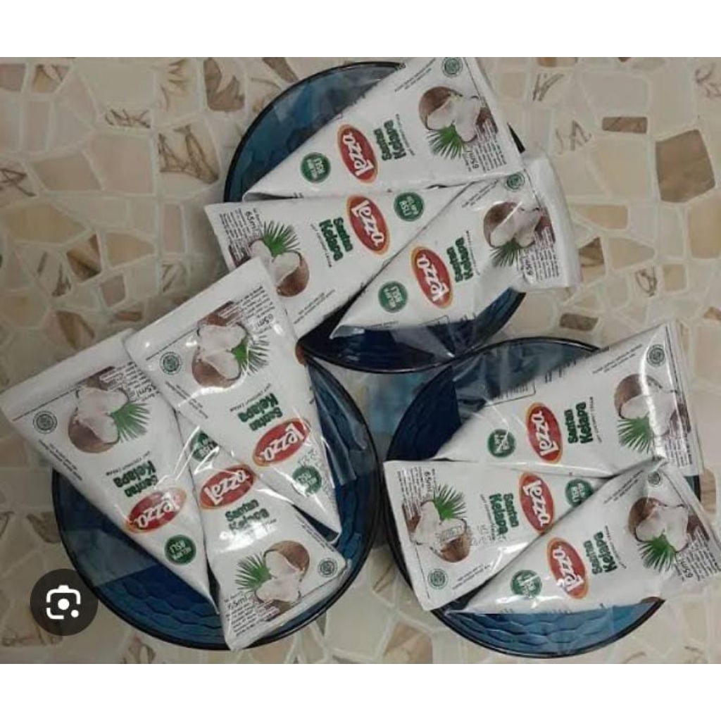 Santan Cair Lezza Free Mangkok