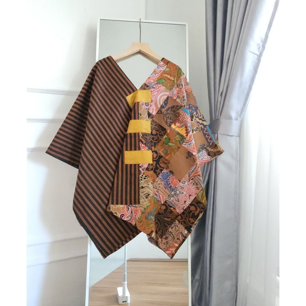 TUNIK LURIK MIX BATIK PATCHWORK