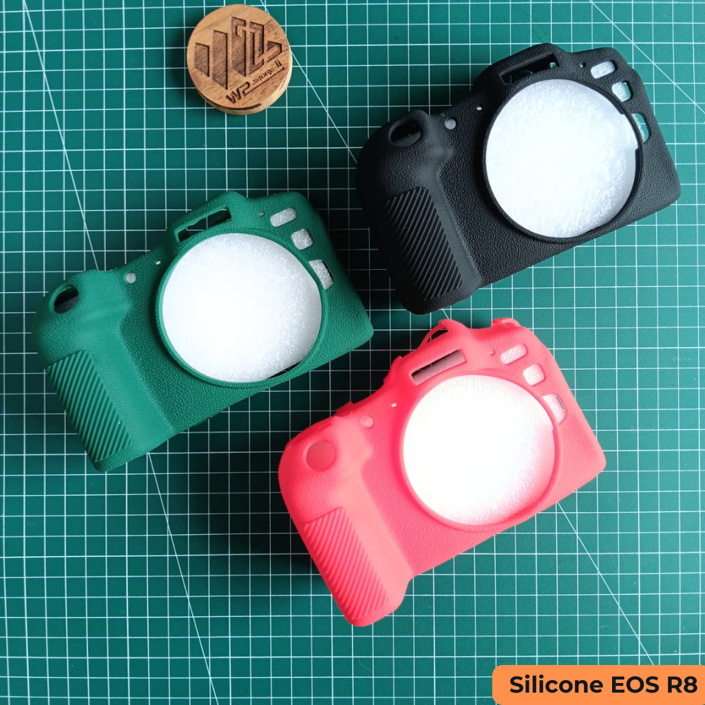 Silicone Case EOS R8 Silikon Pelindung Canon EOS R8 Kulit Jeruk