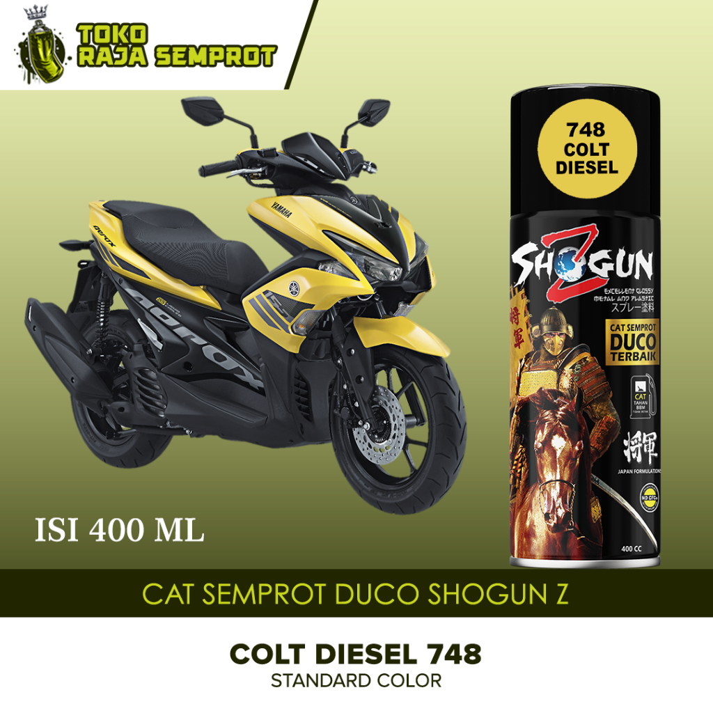 Cat Semprot Pilok Motor Shogun Z Pylox Paint Duco Colt Diesel 748
