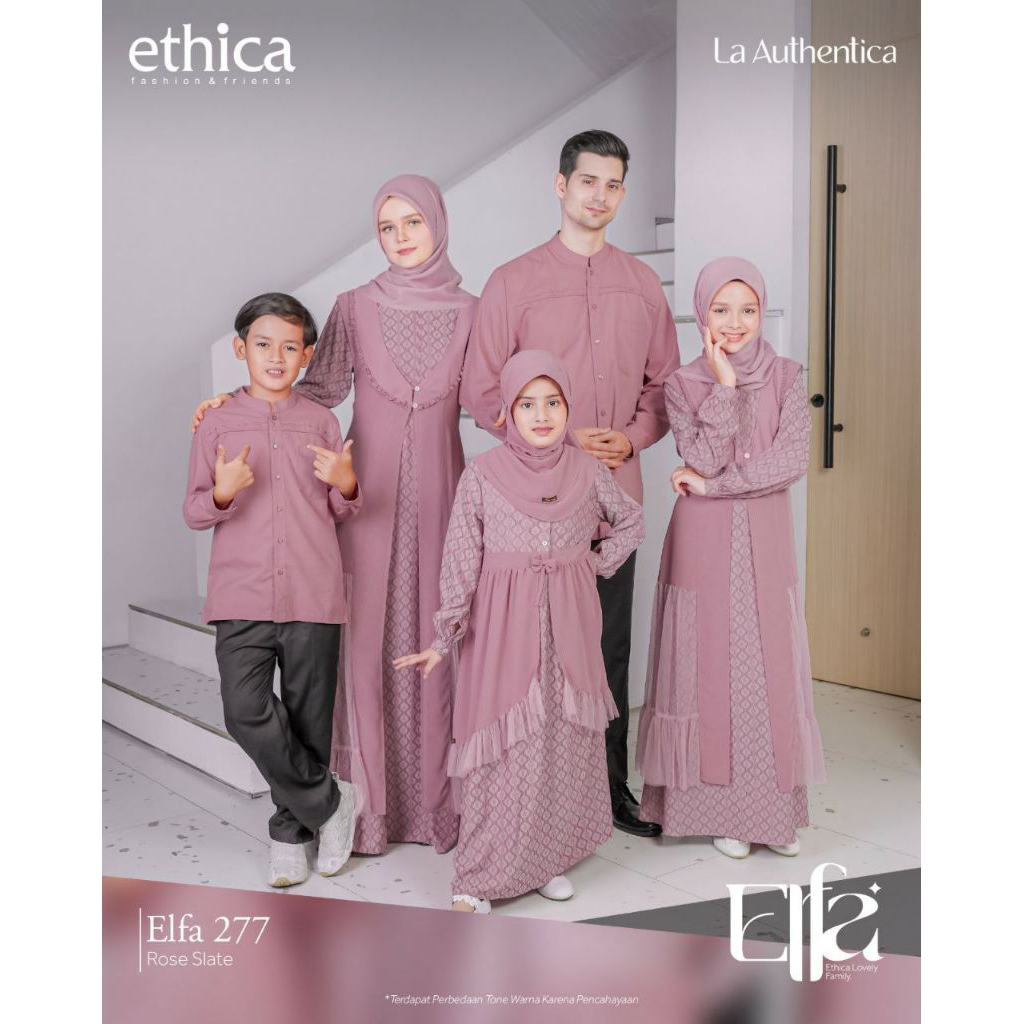 SARIMBIT ETHICA ELFA 277 ROSE SLATE / SARIMBIT ETHICA ELFA / SARIMBIT ETHICA / SARIMBIT KELUARGA / S