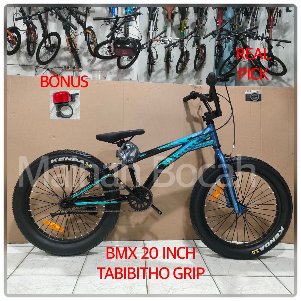 SEPEDA BMX 20 THRILL TABIBITHO MALICE GRIP BAN 3.0 new