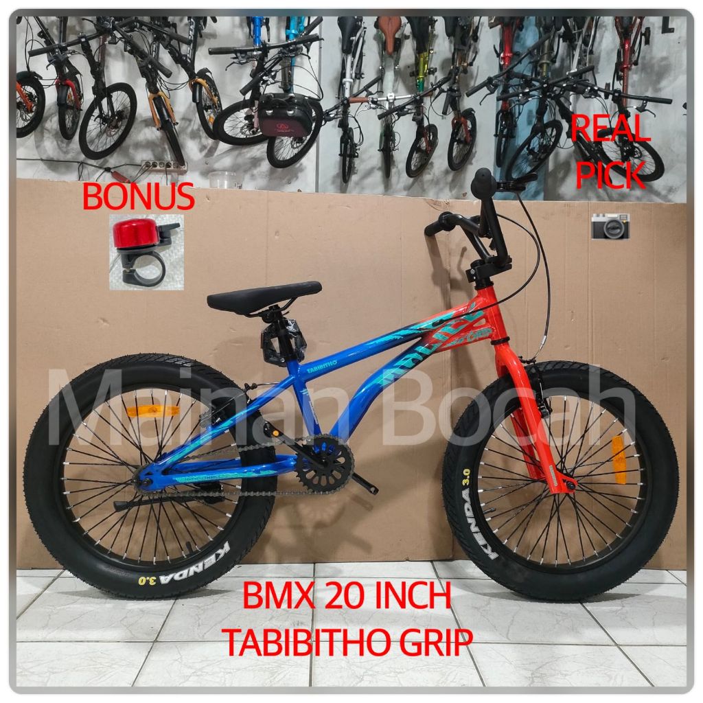 SEPEDA ANAK BMX 20 THRILL TABIBITHO MALICE GRIP BAN 3.0