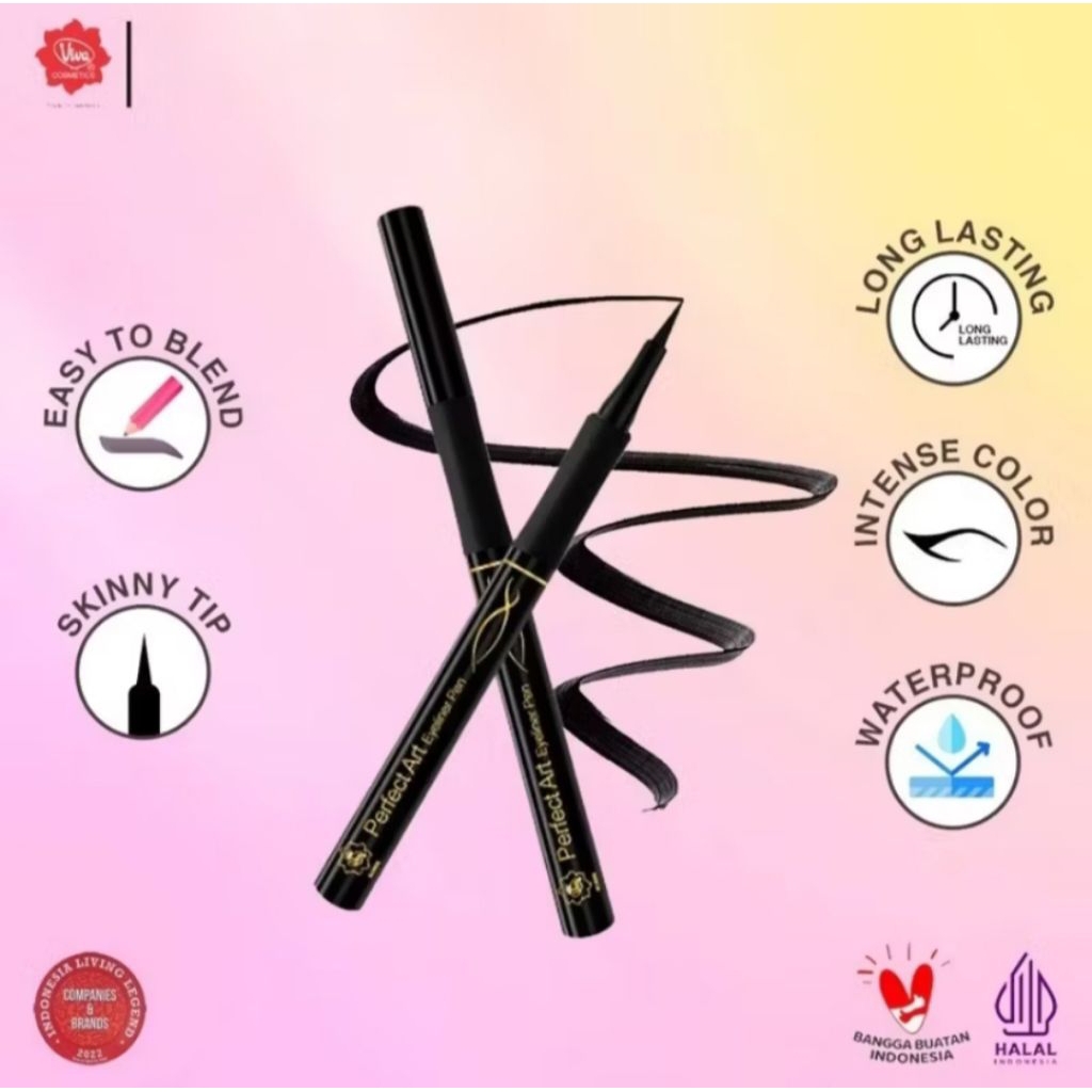 Viva Perfect Art Eyeliner Pen | Spidol | Eyeliner Pen | Eyeliner Spidol