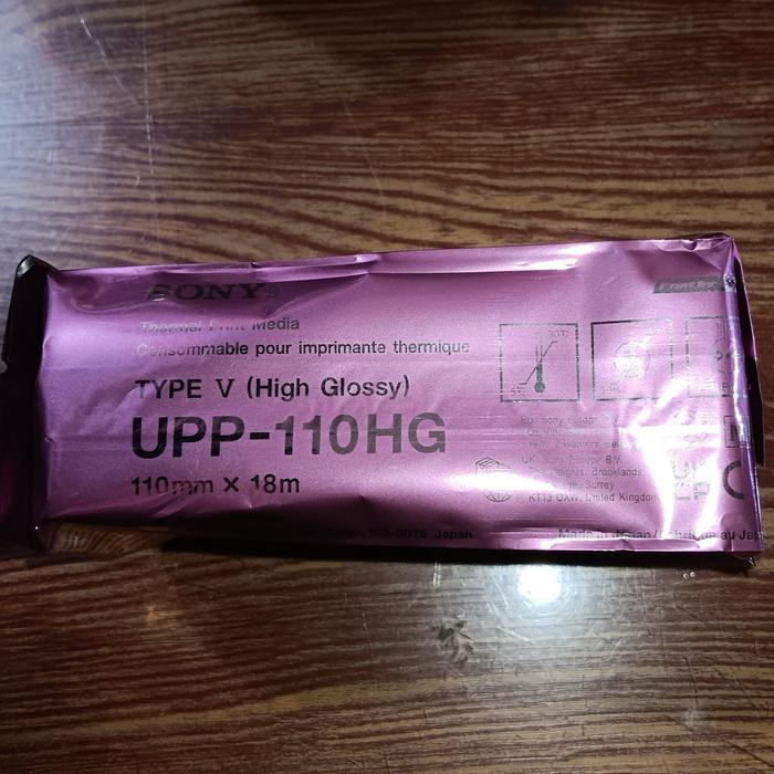 Kertas USG Sony UPP-110HG High Glossy / USG Paper 110mm x 18m - 1 Box (10 Roll)