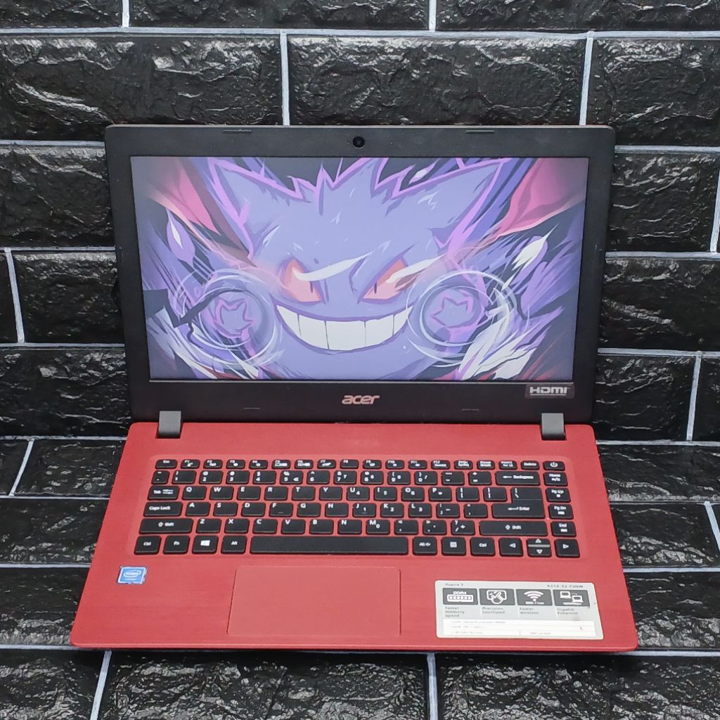 Laptop Acer Aspire 3 Intel Celeron N4000 4/128/500GB Red