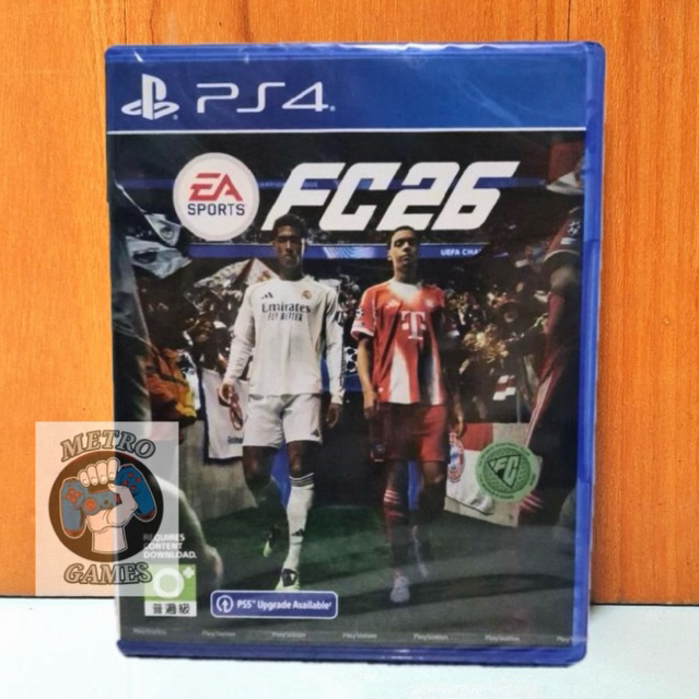 EA Sports FC 26 Ps4 Kaset FIFA 26 Ea Fc 2026 PS4 CD Disc Game BD Playstation PS 4 5 Terbaru EA Sport