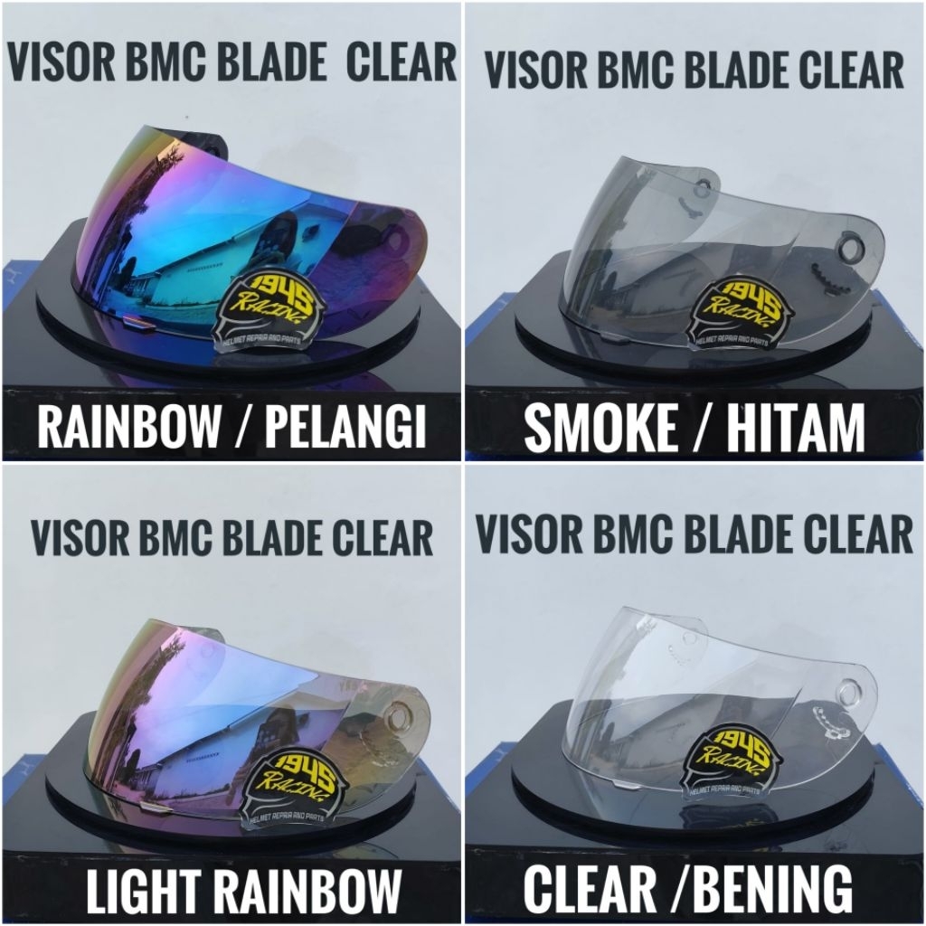 VISOR / KACA HELM  BMC BLADE | VISOR / KACA HELM BMC BALDE CLEAR