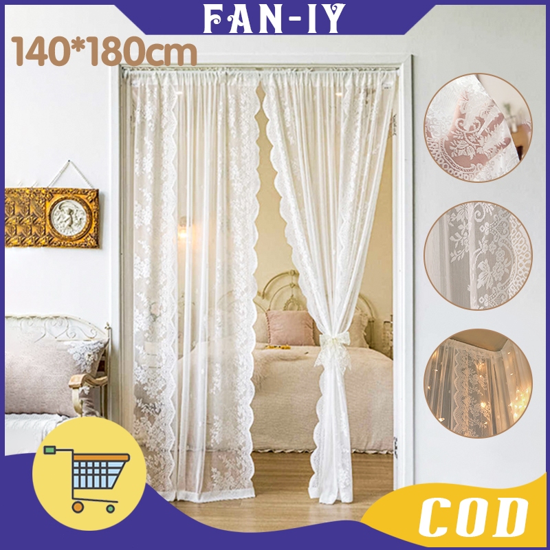 Vitrase Gorden Tirai Minimalis Tirai Pintu Gorden Jendela Putih Gorden Jaring Tirai Kamar Tidur