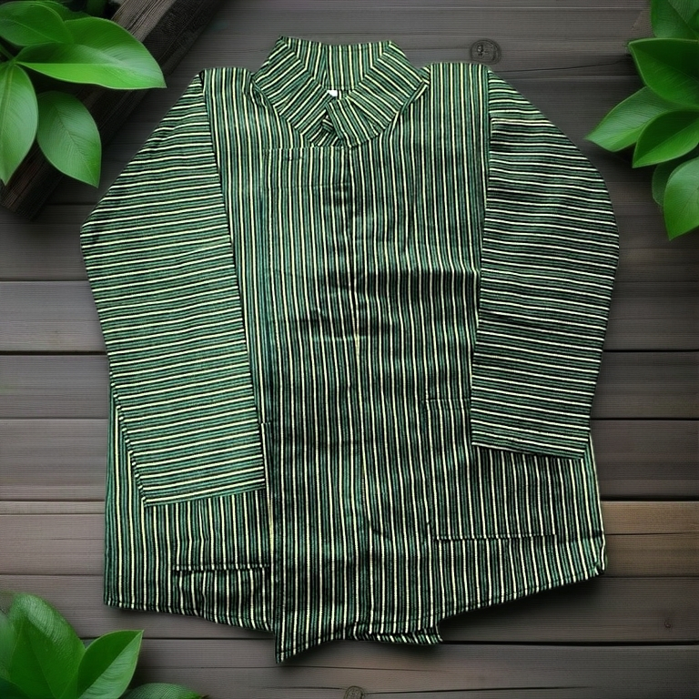 Surjan Lurik Anak Laki Laki Baju Lurik Anak Baju Adat Jawa Anak 2-11 Tahun