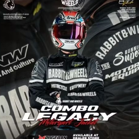 JAKET RABBIT AND WHEELS COMBO LEGACY GREY