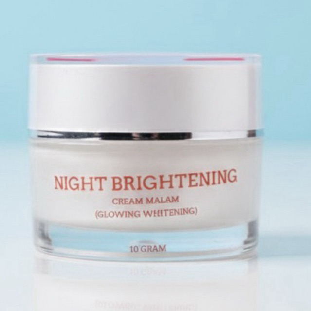 NIGHT L2 BRIGHTENING SHINESKIN LIGHTENING 2 cream malam untuk kulit kusam normal