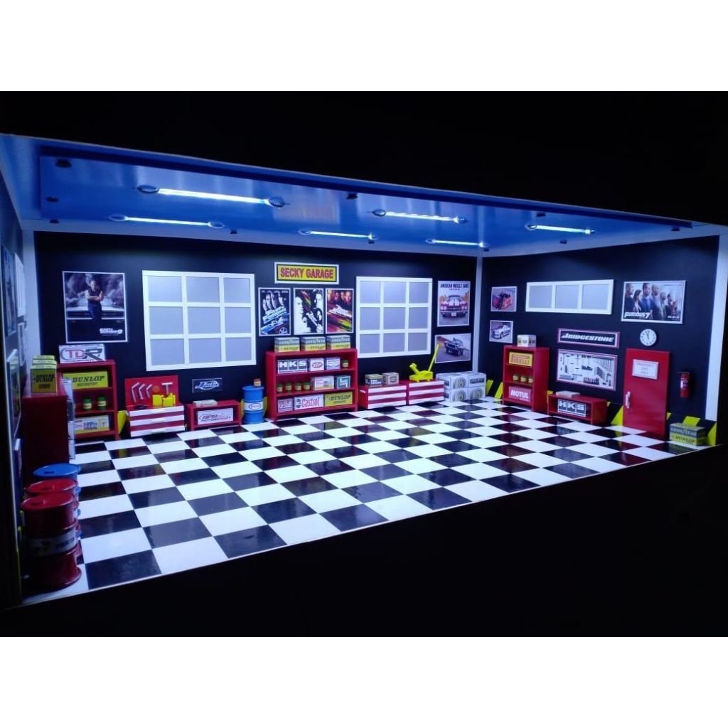 Diorama Diecast "The Fast and The Furious" skala 1/24