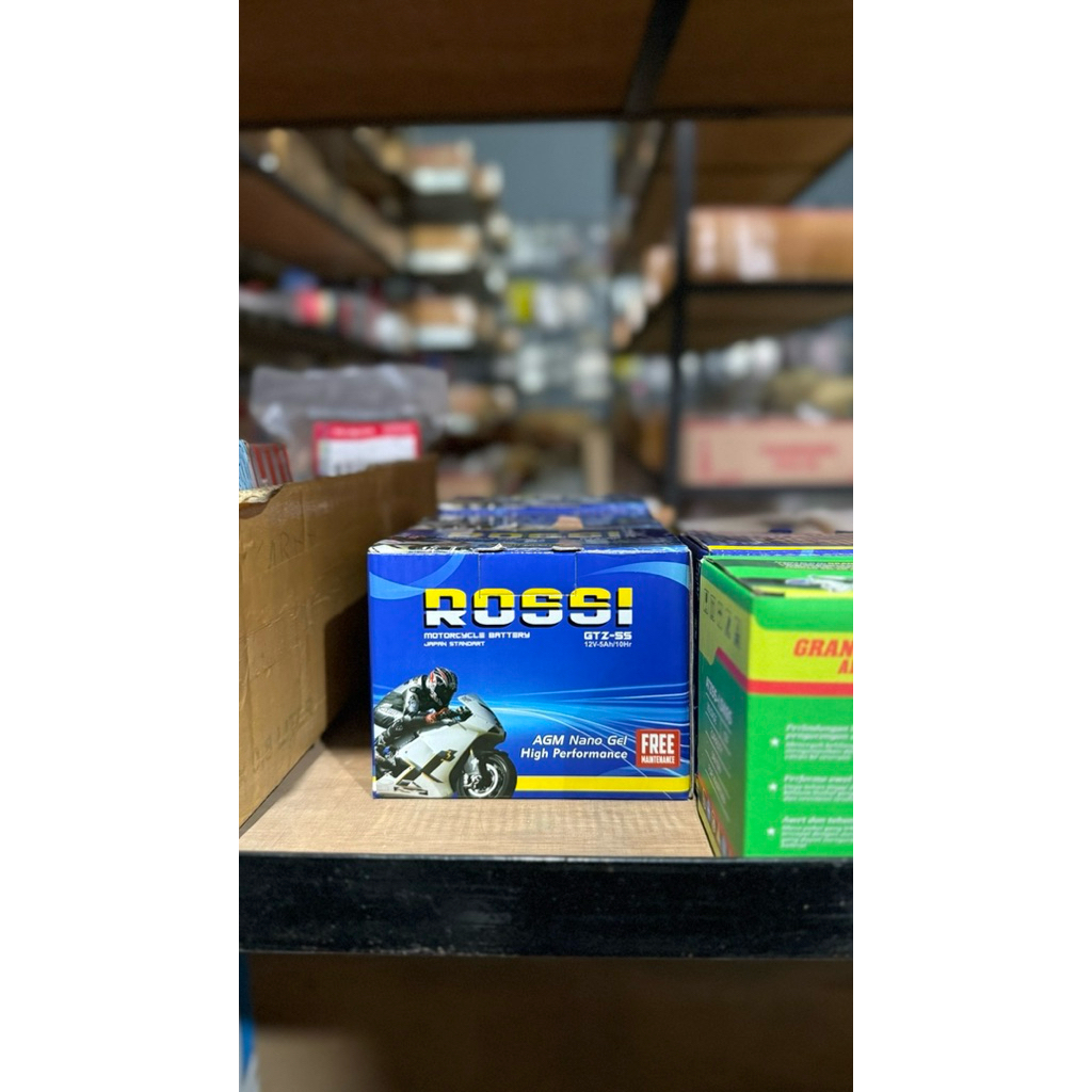 aki rossi GTZ-5S 12V-5Ah/10Hr