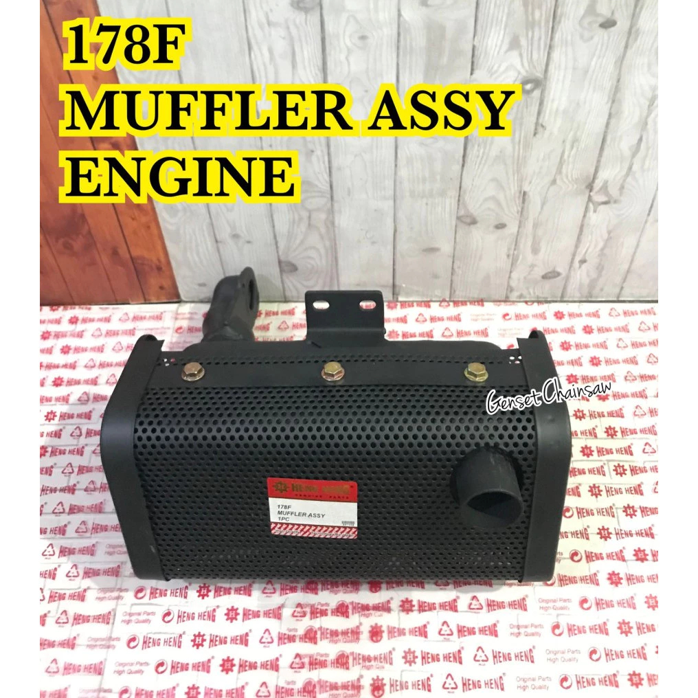 178 Muffler Assy 178F Knalpot Diesel Silincer Kama 178 F Engine Kenalpot Siencer KM