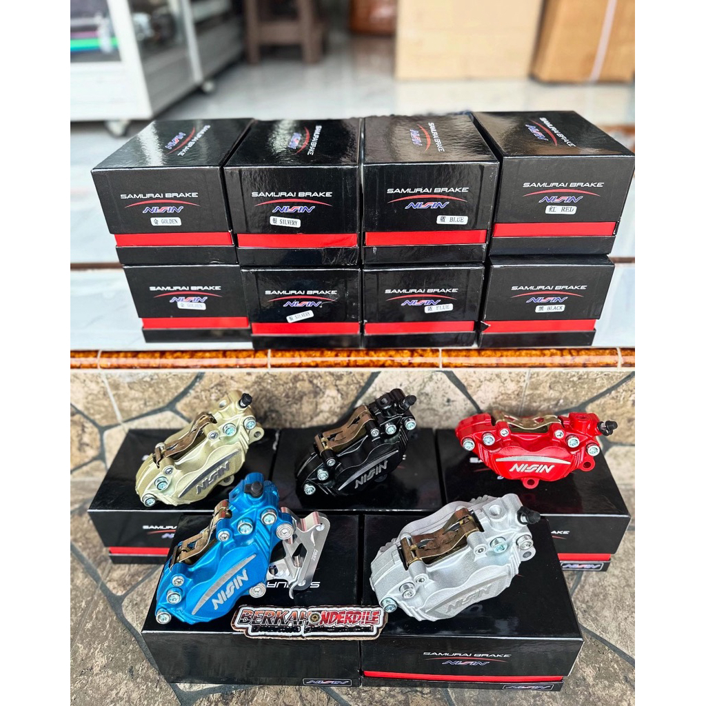 Brake kaliper nissin samurai 4 piston original