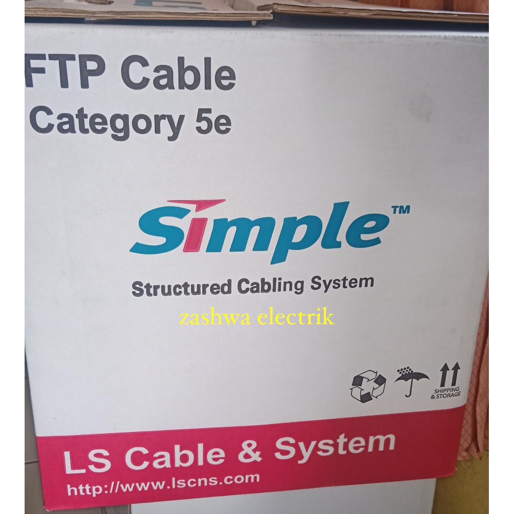 Kabel LS FTP Cat 5e 4Pair GREY 305m