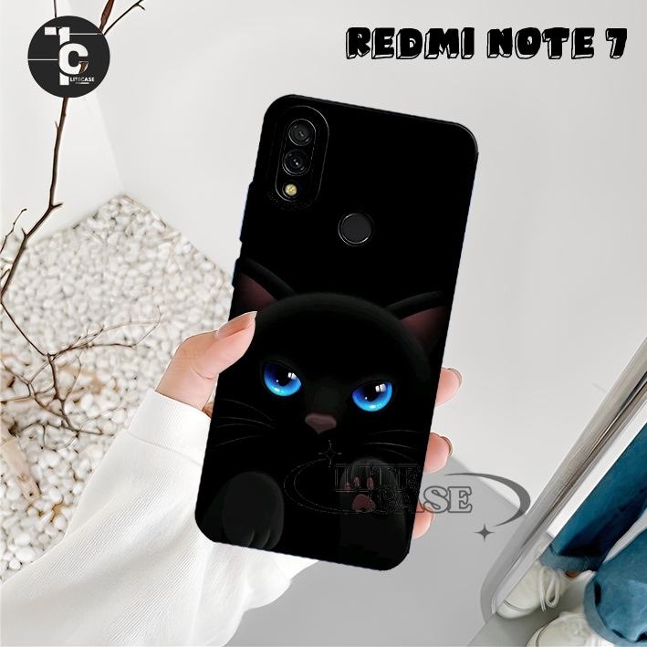 [LCR59]REDMI NOTE 7 / NOTE 7 PRO / NOTE 8 / NOTE 8 PRO / NOTE 9 / NOTE 9 PRO Motif Kucing hitam lucu