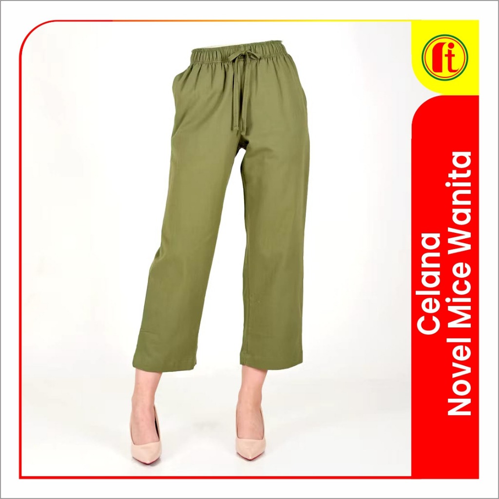 Celana Kulot Sage Novel Mice Wanita - RITA