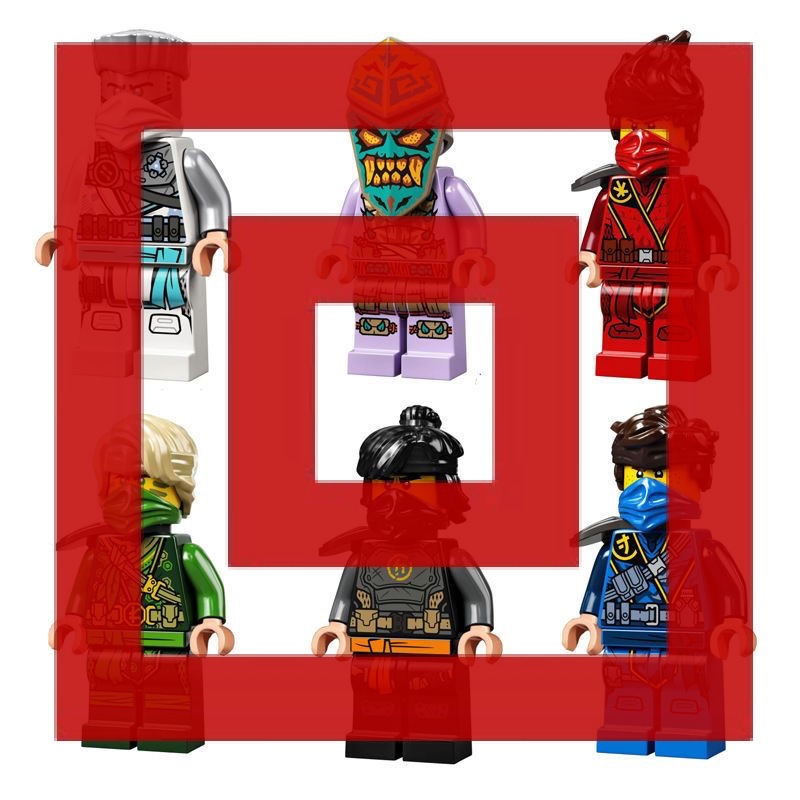 Ninjago Lloyd Kai Jay Cole Zane Jungle Dragon 71746 Action Figure Mini