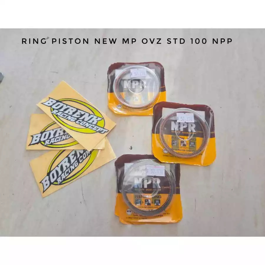 Ring Seher piston KYE Mega Pro New Verza CRF 150 L Merek npp - BOYRENK RACING CONCEPT