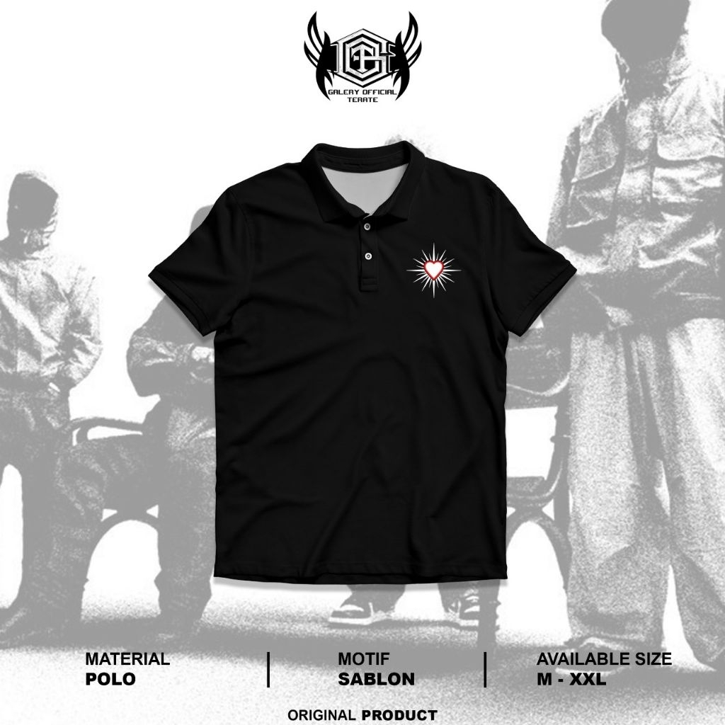 Kaos kerah PSHT // kaos polo PSHT // kaos kerah PSHT keren // kaos polo PSHT simpel // kaos kerah te