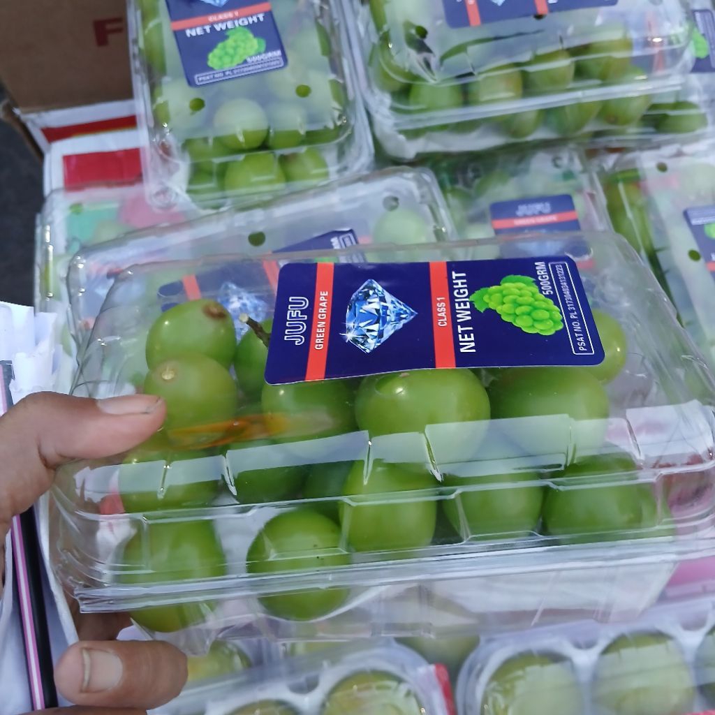 ANGGUR SHINE MUSCAT 500GRAM / PACK