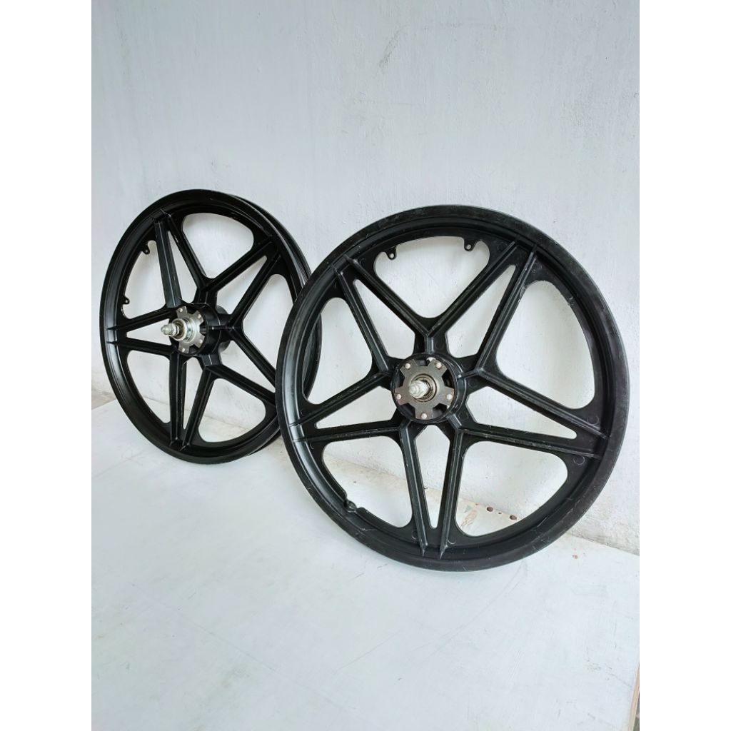 Wheelset 20 osbmx velg bintang oldschool bmx velg racing bmx vintage made in Taiwan NOS hutch tricks