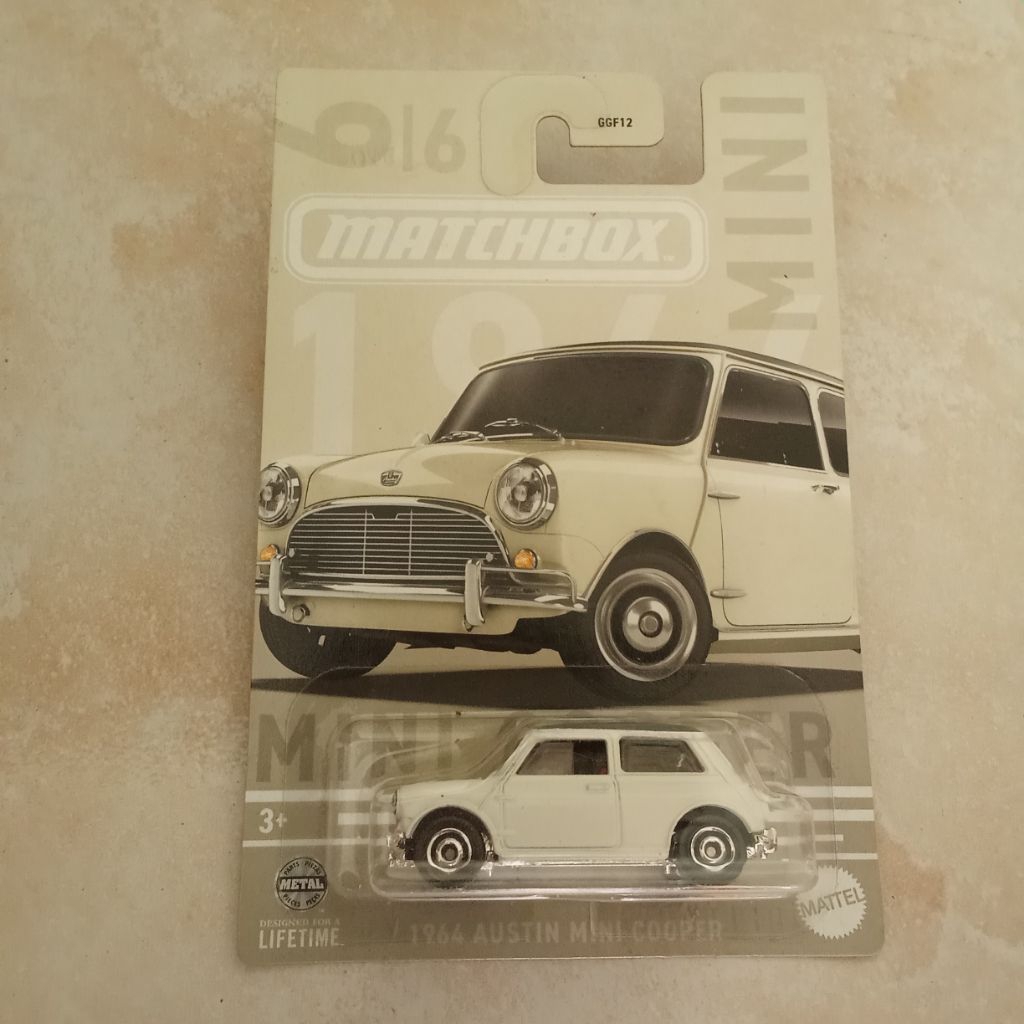 Matchbox Austin Mini Cooper Putih