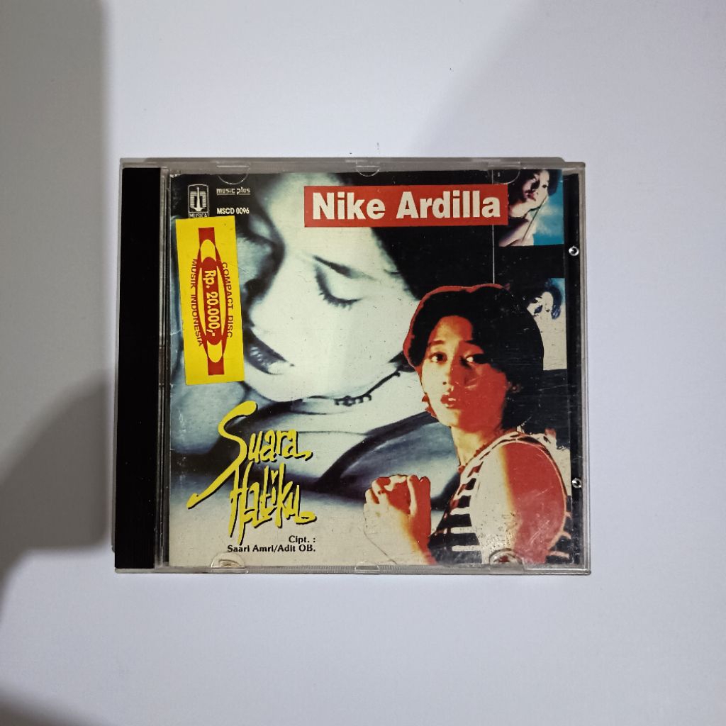 Kaset CD Nike Ardilla "Suara Hatiku"