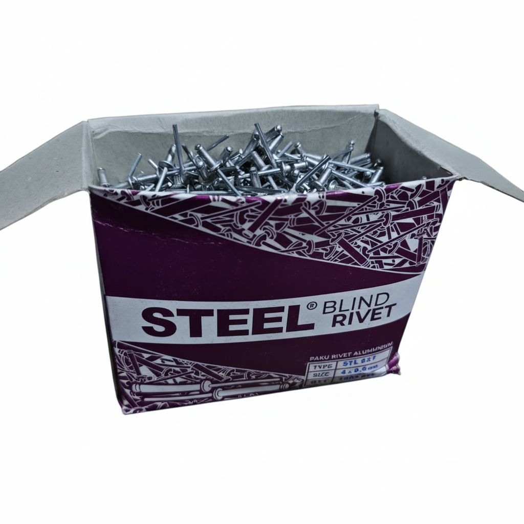STEEL brand paku rivet ripet 3.5 4 mm