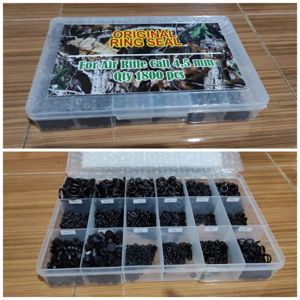 Seal Box Uklik Oring Lengkap Uklik 1800pcs Seal PCP 600pcs