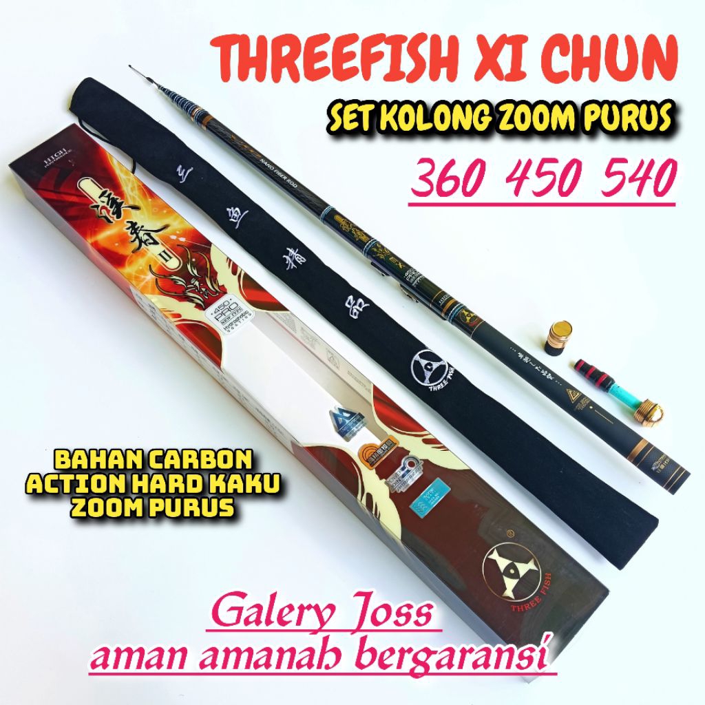 Tegek kolong Threefish Xi Chun 450 sudah zoom purus