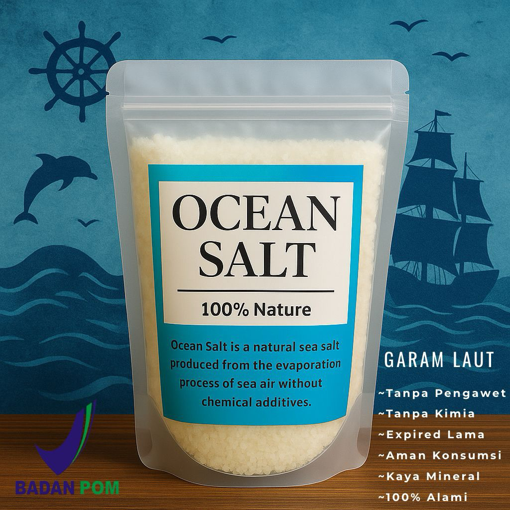 Sea Salt | Garam Laut | Garam Kasar/Halus